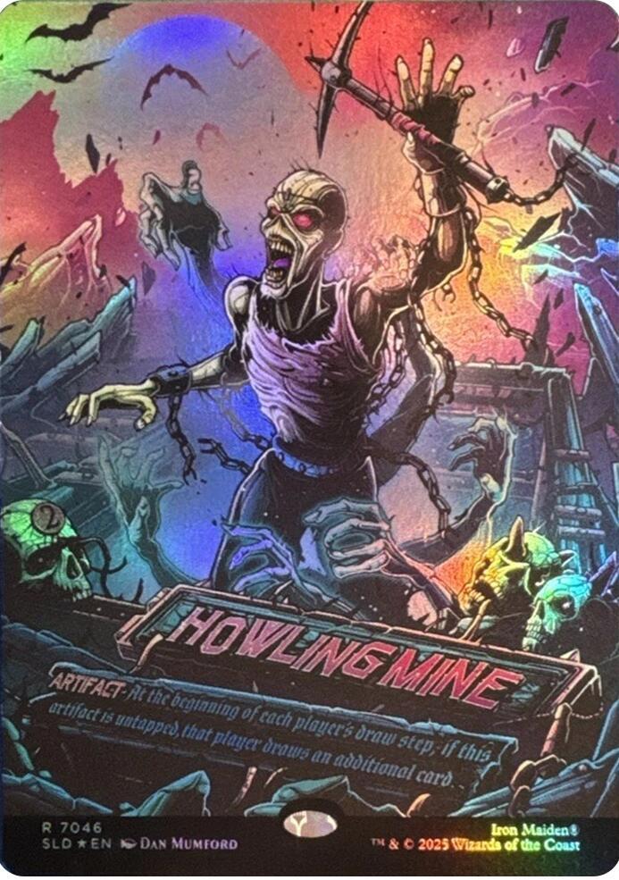 Howling Mine (7046) (Rainbow Foil) | Secret Lair Drop Series #7046