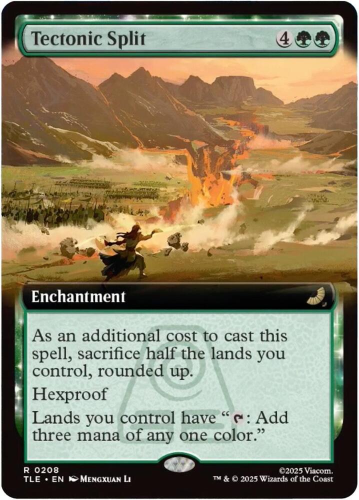 Tectonic Split (Extended Art) | Avatar: The Last Airbender: Eternal-Legal #208