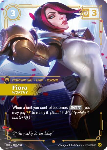 Fiora, Worthy | Spiritforged #180/221