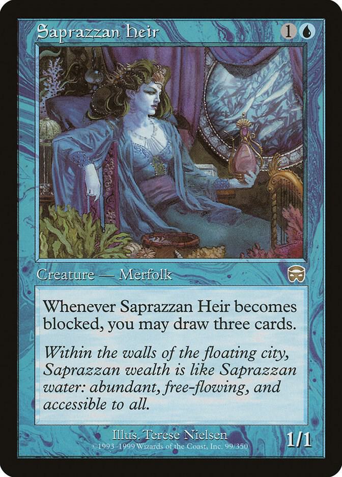 Saprazzan Heir | Mercadian Masques #99