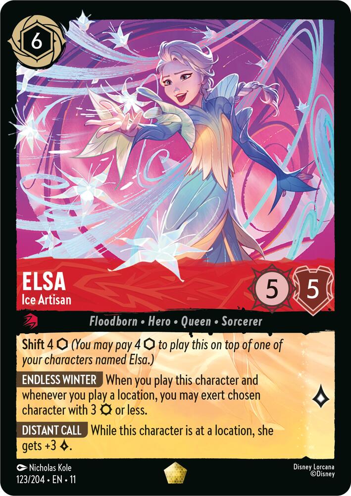 Elsa - Ice Artisan | Winterspell #123/204