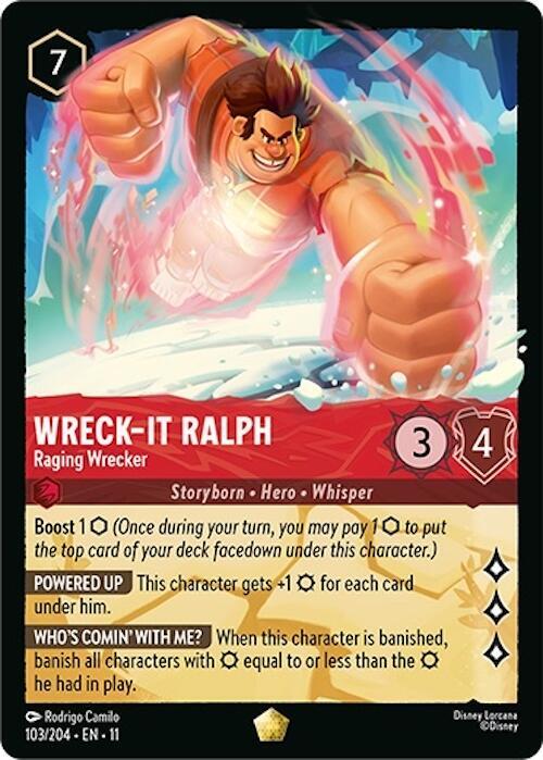 Wreck-It Ralph - Raging Wrecker | Winterspell #103/204