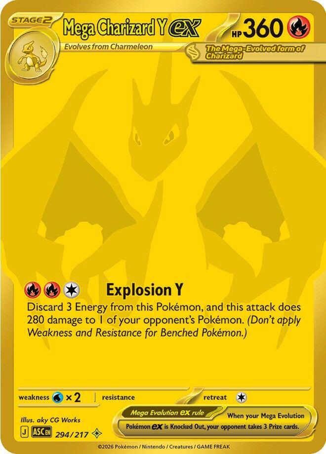 Mega Charizard Y ex - 294/217 | ME: Ascended Heroes #294/217