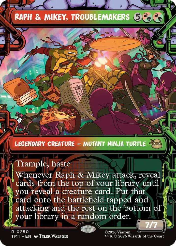 Raph & Mikey, Troublemakers (Showcase) | Teenage Mutant Ninja Turtles #250