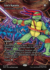 Leo's Katana - Sword of Sinew and Steel (Borderless) | Teenage Mutant Ninja Turtles Eternal-Legal #18