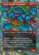 Slash, Reptile Rampager (Borderless) | Teenage Mutant Ninja Turtles #208