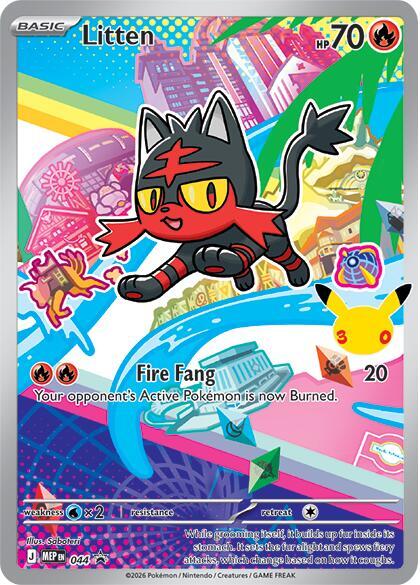 Litten - 044 | ME: Mega Evolution Promo #044