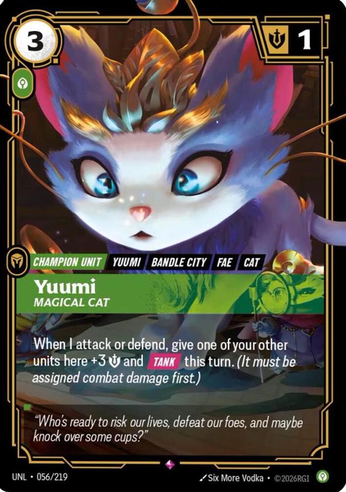 Yuumi, Magical Cat | Unleashed #056/219