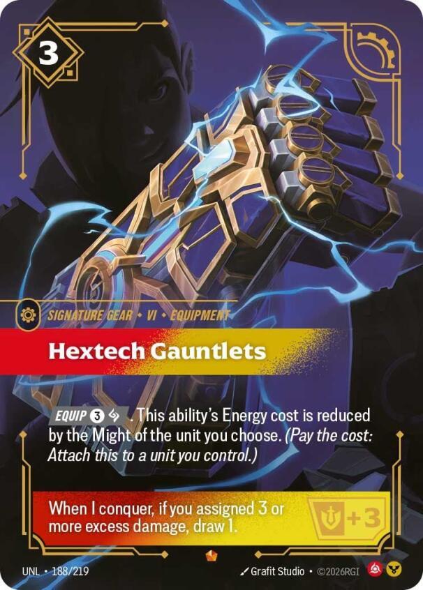 Hextech Gauntlets | Unleashed #188/219