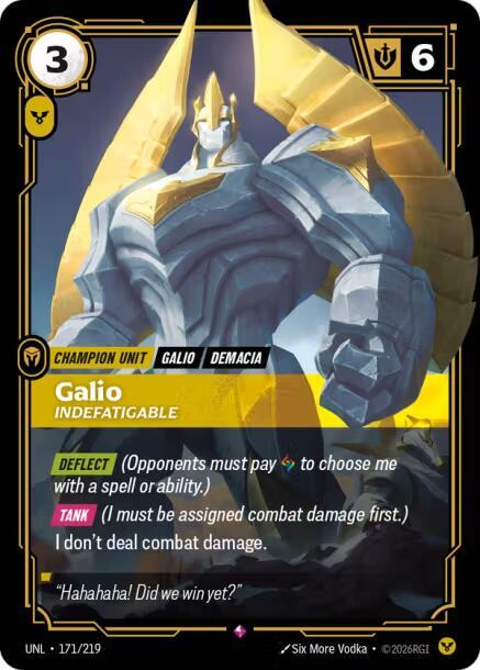 Galio - Indefatigable | Unleashed #171/219