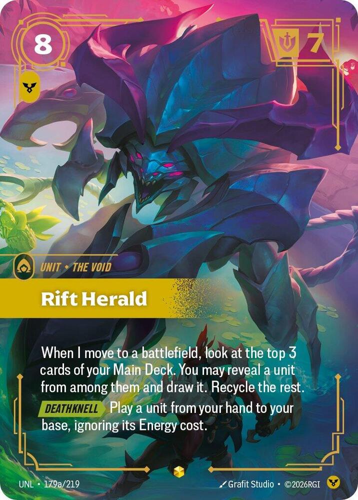Rift Herald (Alternate Art) | Unleashed #179a/219