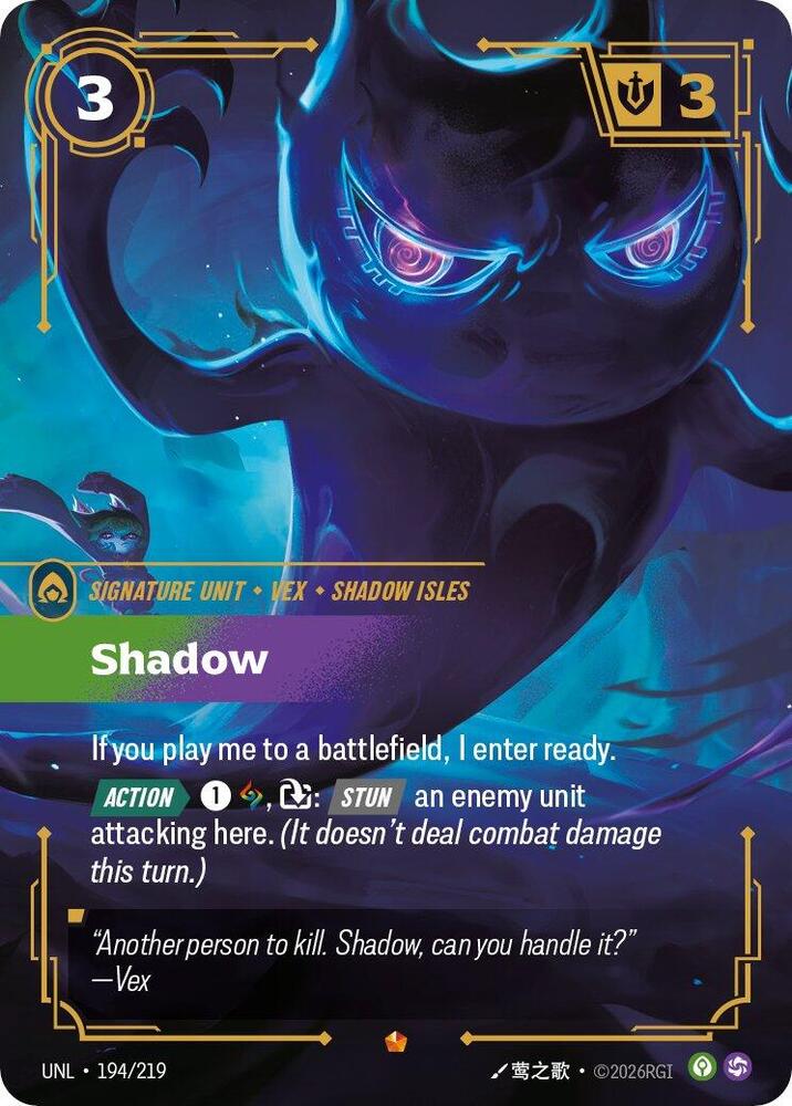 Shadow | Unleashed #194/219