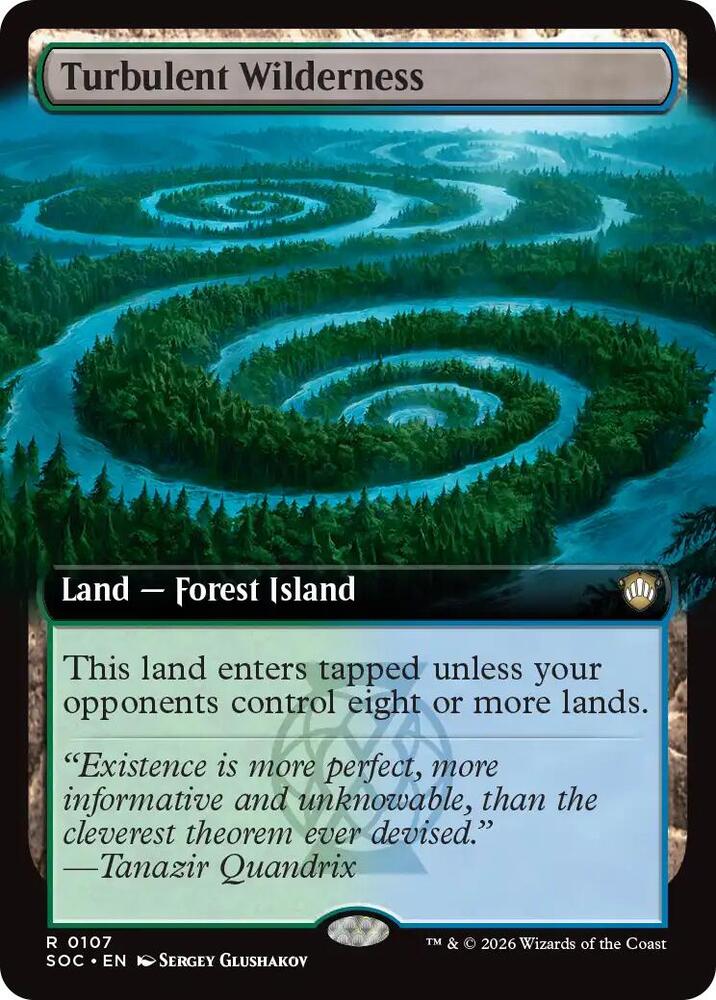 Turbulent Wilderness (Extended Art) | Commander: Secrets of Strixhaven #107