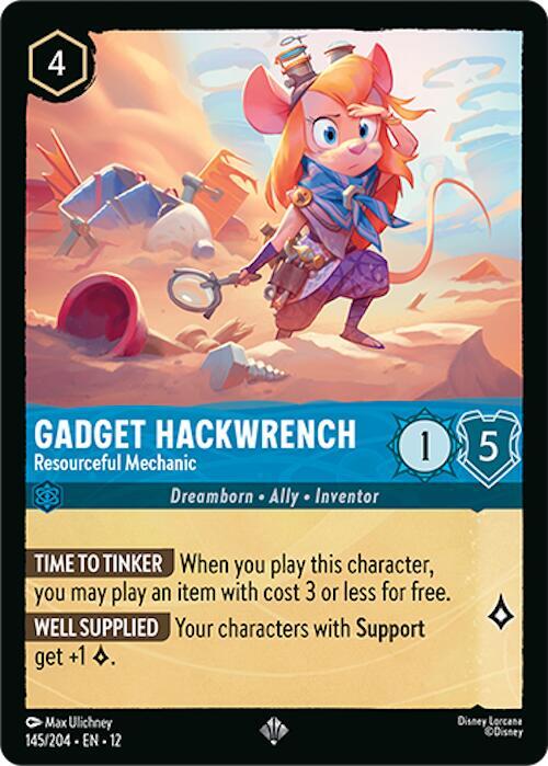 Gadget Hackwrench - Resourceful Mechanic | Wilds Unknown #145/204