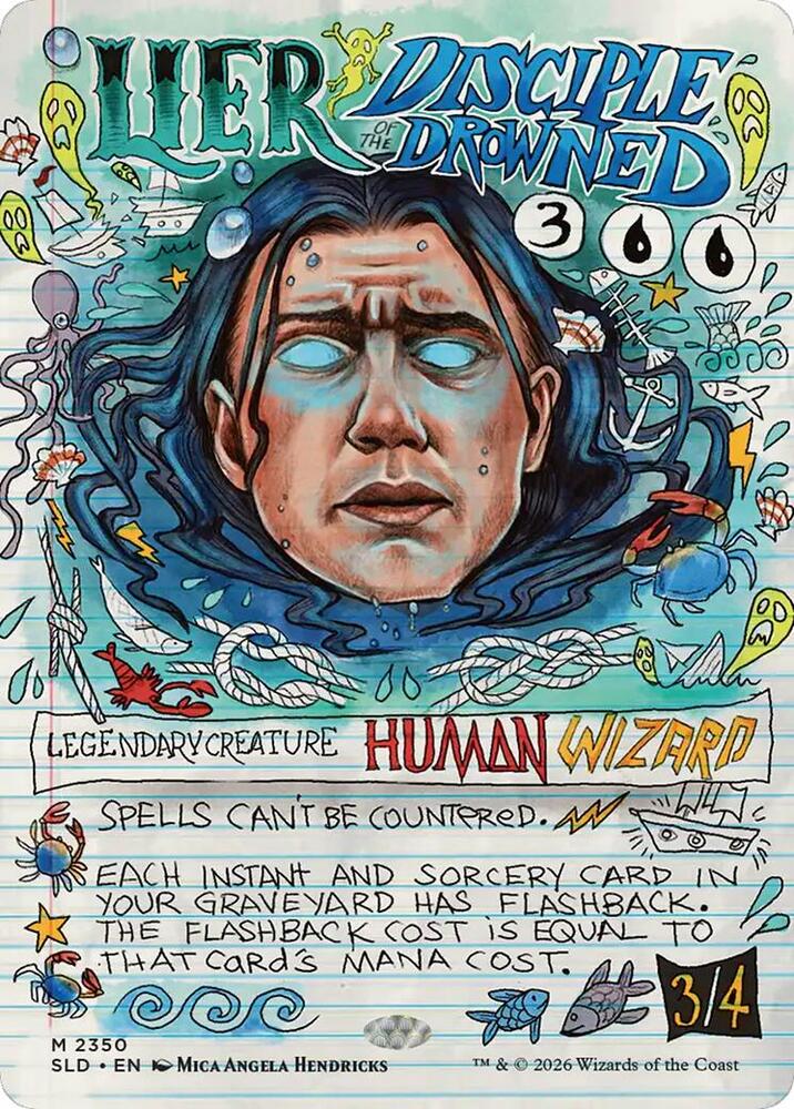 Lier, Disciple of the Drowned | Secret Lair Drop Series #2350