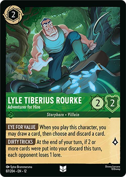 Lyle Tiberius Rourke - Adventurer for Hire | Wilds Unknown #87/204