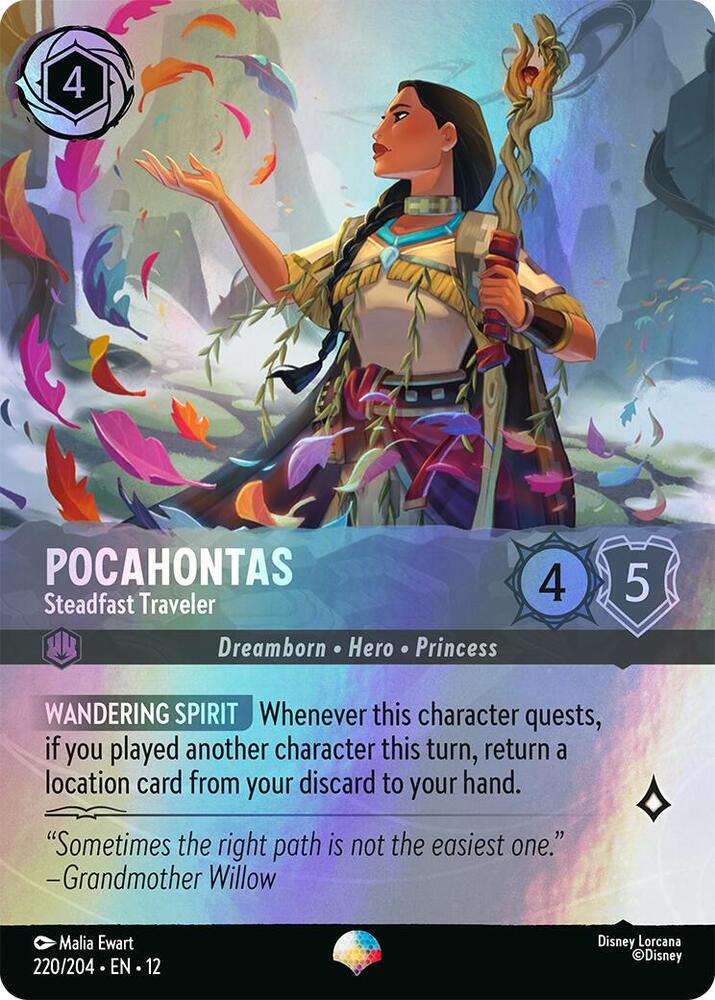 Pocahontas - Steadfast Traveler (Epic) | Wilds Unknown #220/204