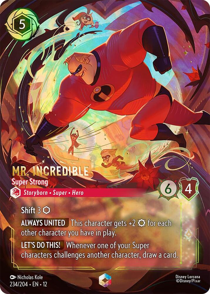 Mr. Incredible - Super Strong (Enchanted) | Wilds Unknown #234/204