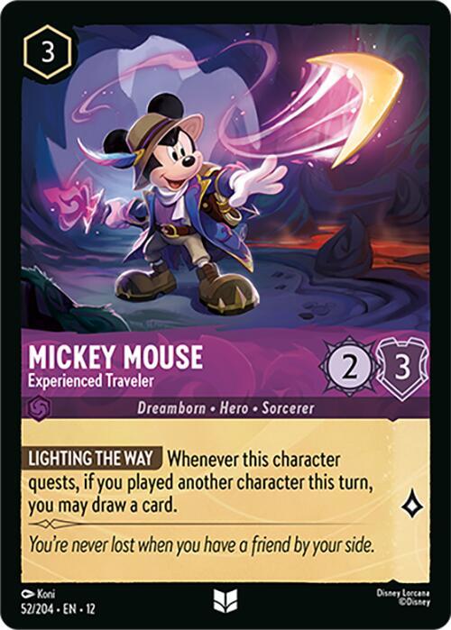 Mickey Mouse - Experienced Traveler | Wilds Unknown #52/204
