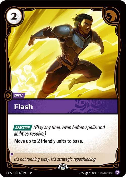 Flash | Riftbound Organized Play Promotional Cards #011/024