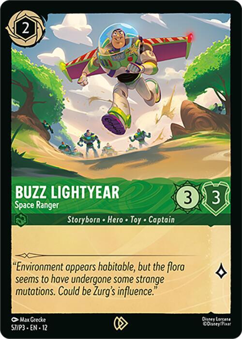 Buzz Lightyear - Space Ranger | Disney Lorcana Promo Cards #57