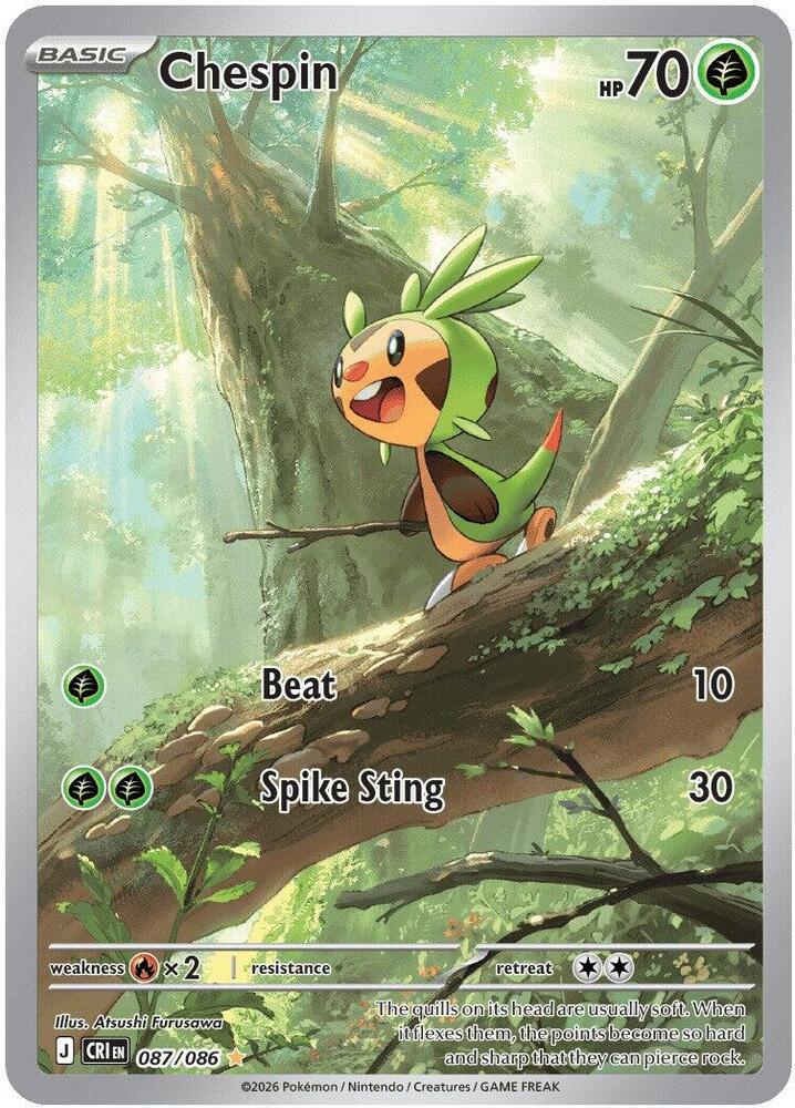 Chespin - 087/086 | ME04: Chaos Rising #087/086