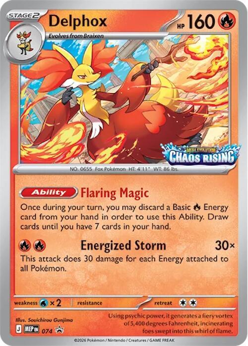 Delphox - 074 | ME: Mega Evolution Promo #074