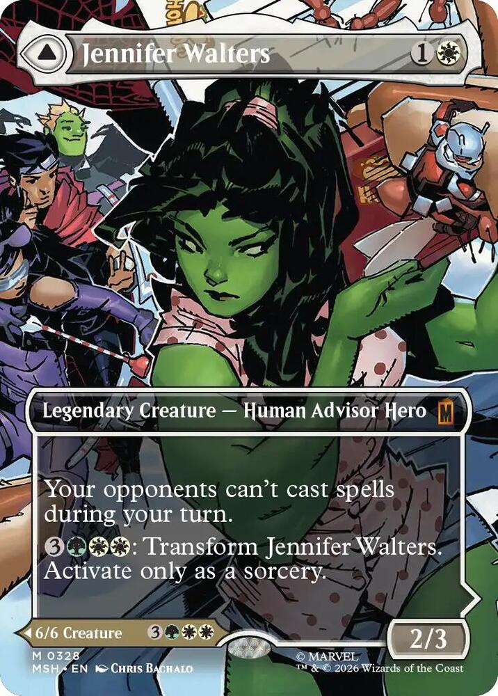 Jennifer Walters (Borderless) (0328) | Marvel Super Heroes #328