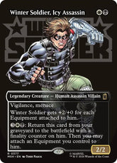 Winter Soldier, Icy Assassin (Borderless) | Marvel Super Heroes #377