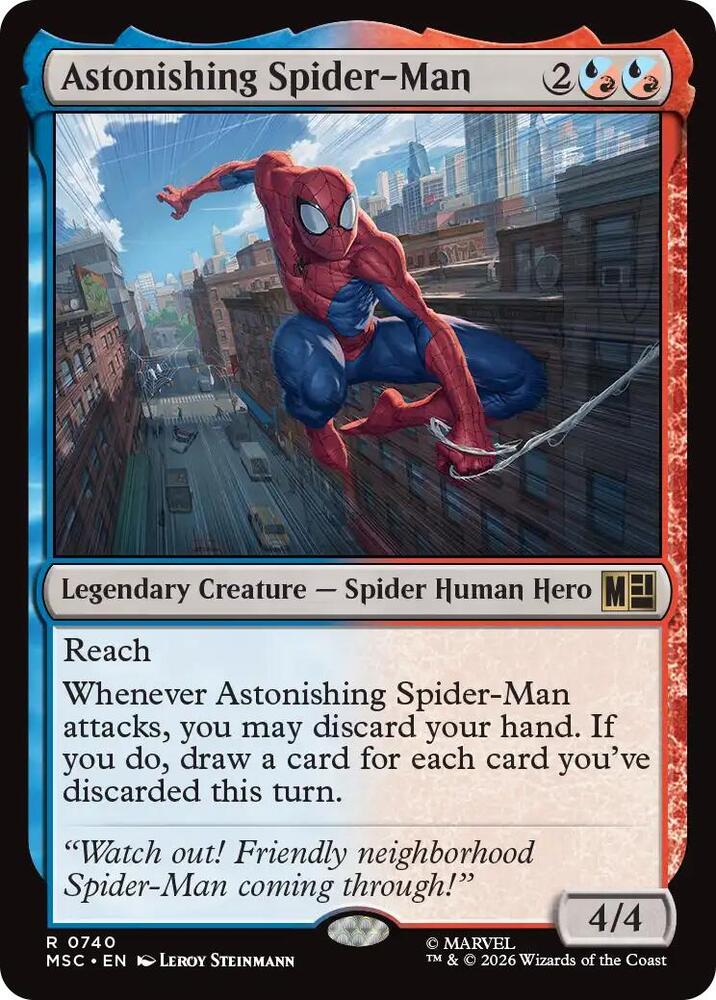 Astonishing Spider-Man | Commander: Marvel Super Heroes #740