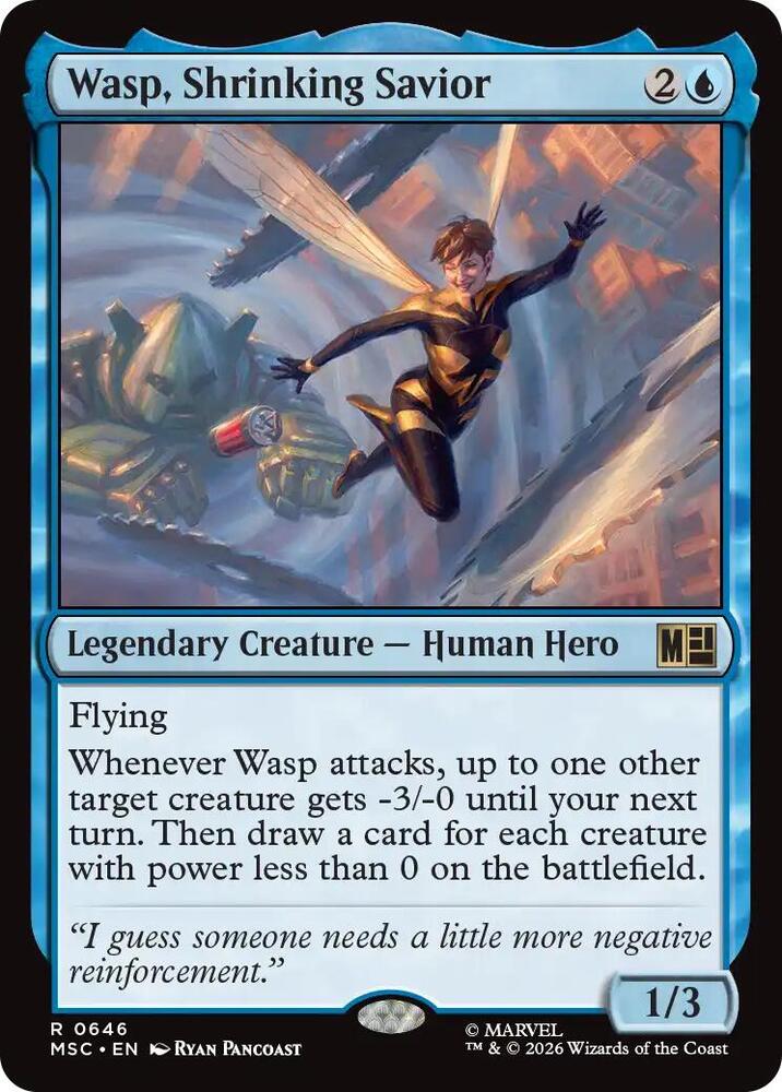Wasp, Shrinking Savior | Commander: Marvel Super Heroes #646
