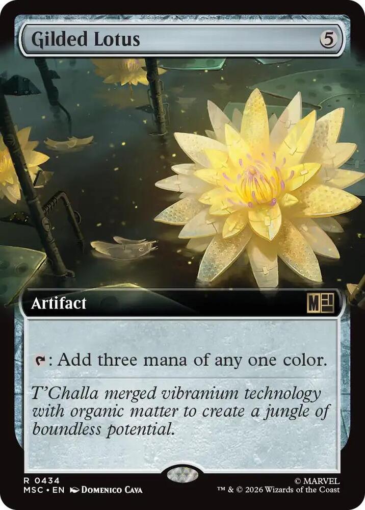 Gilded Lotus (Extended Art) | Commander: Marvel Super Heroes #434