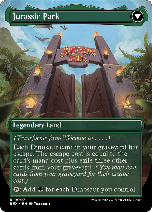 Welcome to . . . // Jurassic Park | Universes Beyond: Jurassic World Collection #7