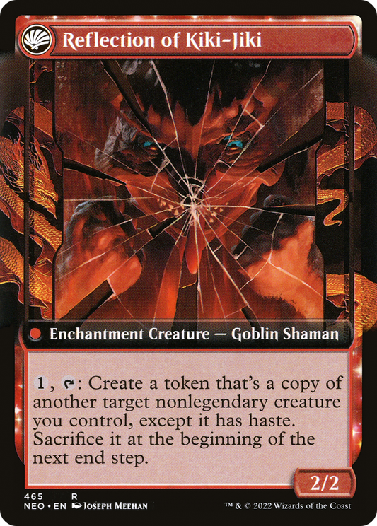 Fable of the Mirror-Breaker // Reflection of Kiki-Jiki | Kamigawa: Neon Dynasty #465