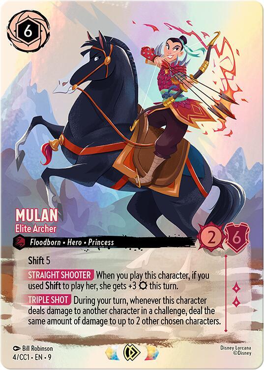 Mulan - Elite Archer | Disney Lorcana Promo Cards #4