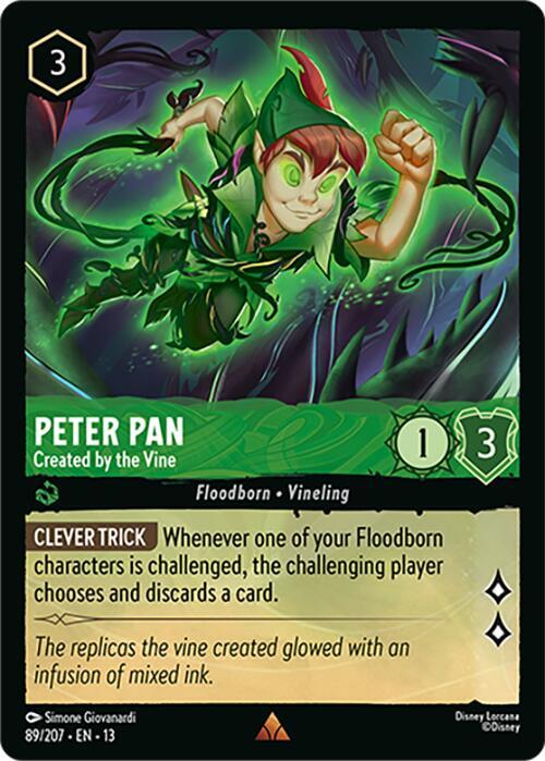 Peter Pan - Created by the Vine | Attack of the Vine! #89/204