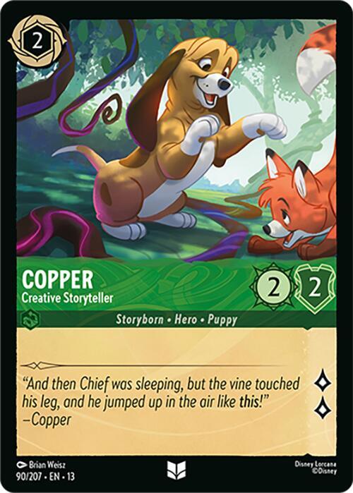 Copper - Creative Storyteller | Attack of the Vine! #90/204