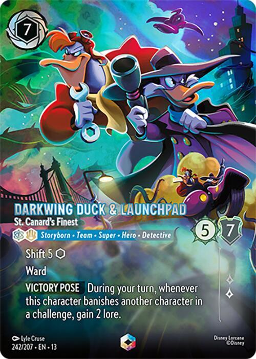 Darkwing Duck & Launchpad - St. Canard's Finest (Enchanted) | Attack of the Vine! #242/204