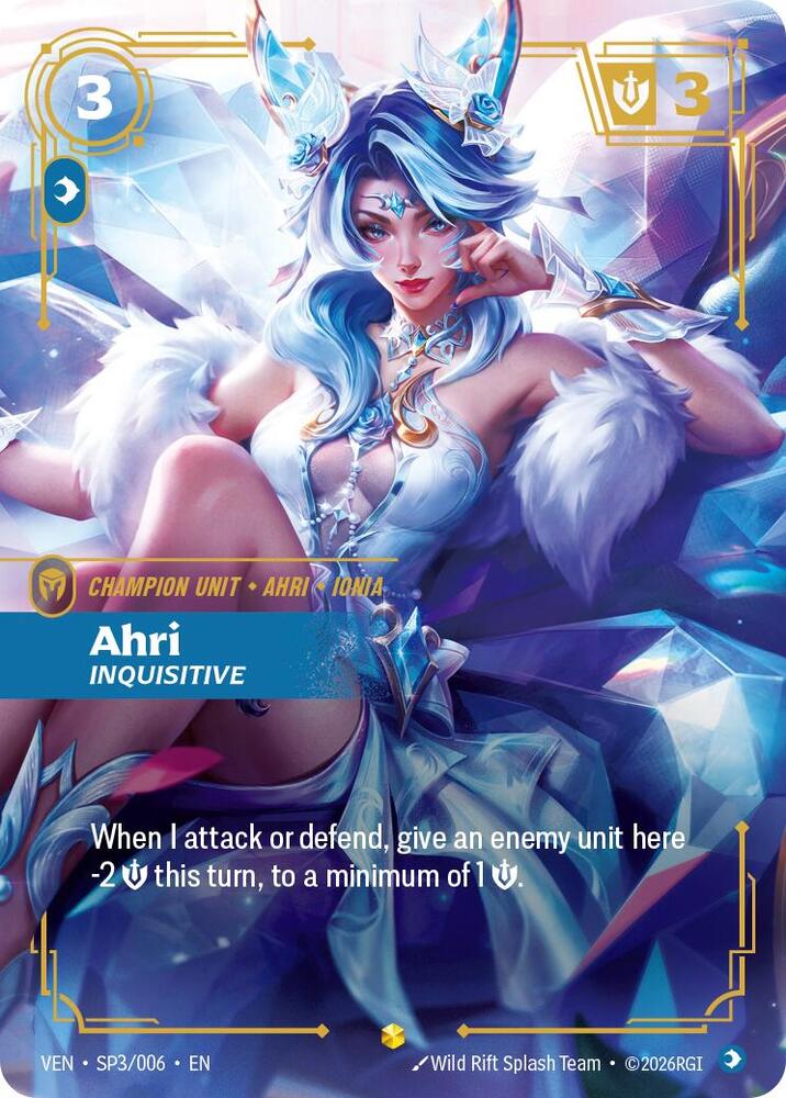 Ahri, Inquisitive | Vendetta #SP3/006