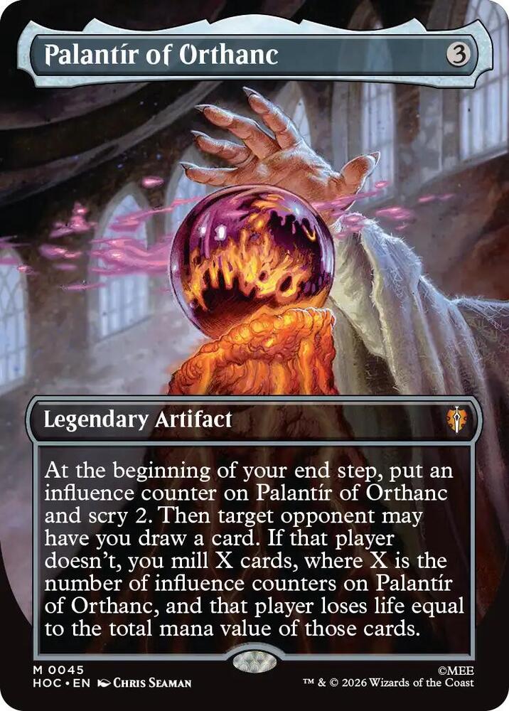 Palantir of Orthanc (Borderless) | The Hobbit: Eternal-Legal #45