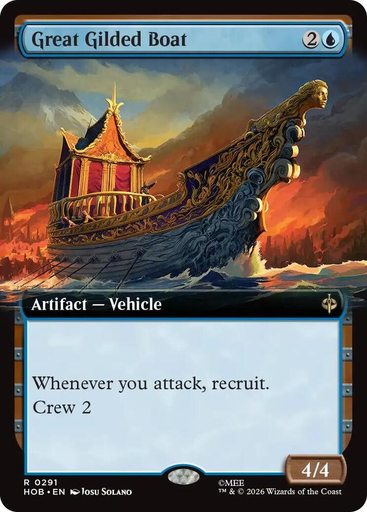Great Gilded Boat (Extended Art) | The Hobbit #291