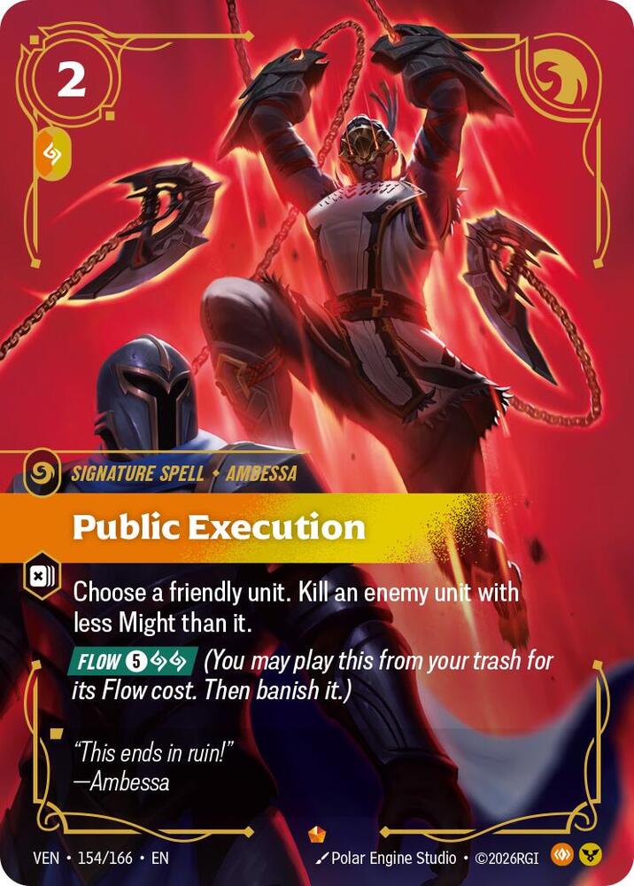 Public Execution | Vendetta #154/166