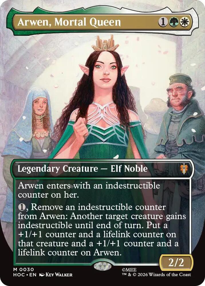 Arwen, Mortal Queen (Borderless) | The Hobbit: Eternal-Legal #30