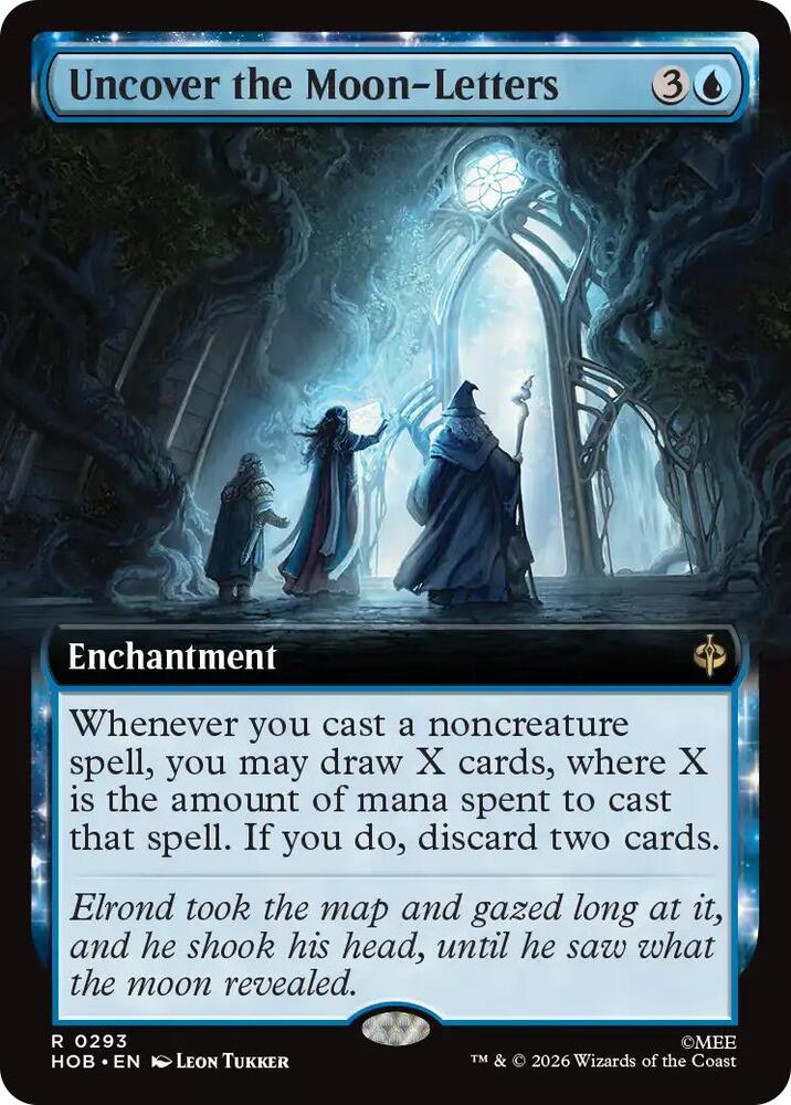 Uncover the Moon-Letters (Extended Art) | The Hobbit #293