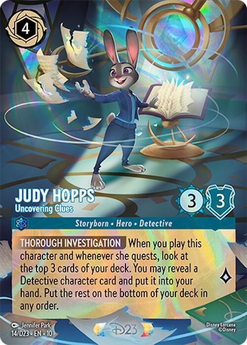 Judy Hopps - Uncovering Clues | D23 Promos #14