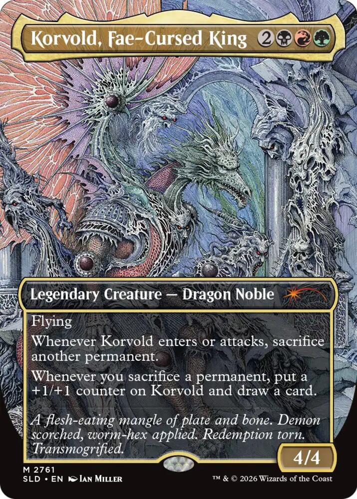 Korvold, Fae-Cursed King (2761) | Secret Lair Drop Series #2761