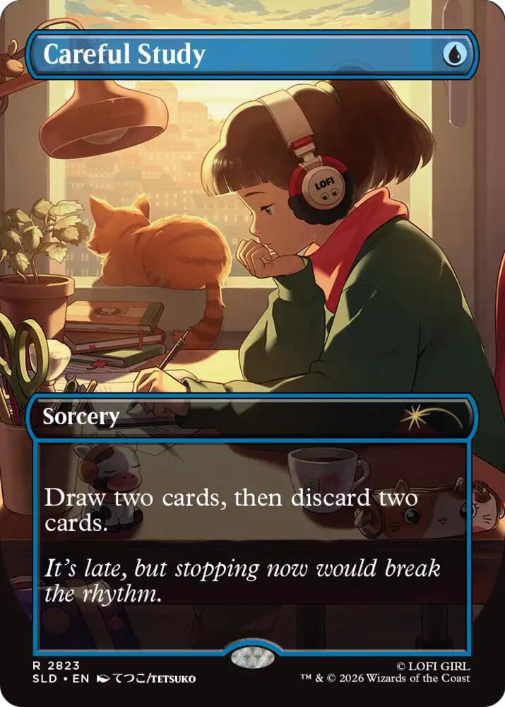 Careful Study (2823) | Secret Lair Drop Series #2823
