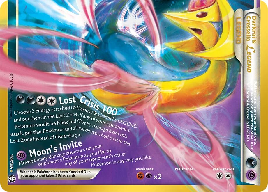 Darkrai & Cresselia Legend (Bottom) | ME: 30th Celebration Classic Collection #100/102