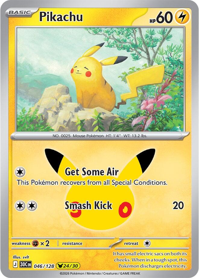 Pikachu - 046/128 | ME: 30th Celebration #046/128