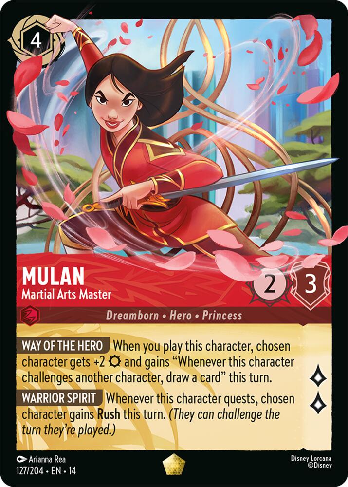 Mulan - Martial Arts Master | Hyperia City #127/204